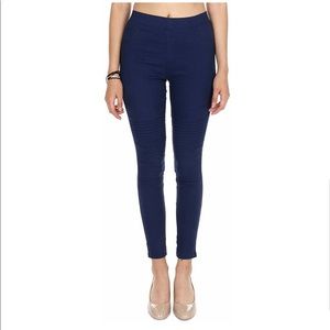 Women’s Mid Rise Moto Style Leggings NWT